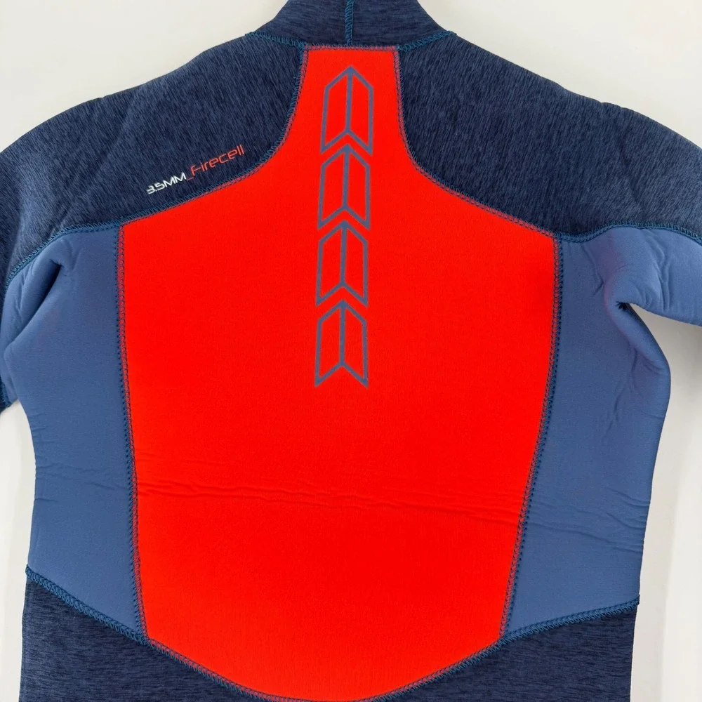 Gill Marine RS17 Race FireCell 3.5mm Long Sleeve Top Dark Denim Orange JL